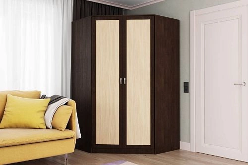 Шкаф угловой Стильный-2УР Дуб Сонома - фото 6