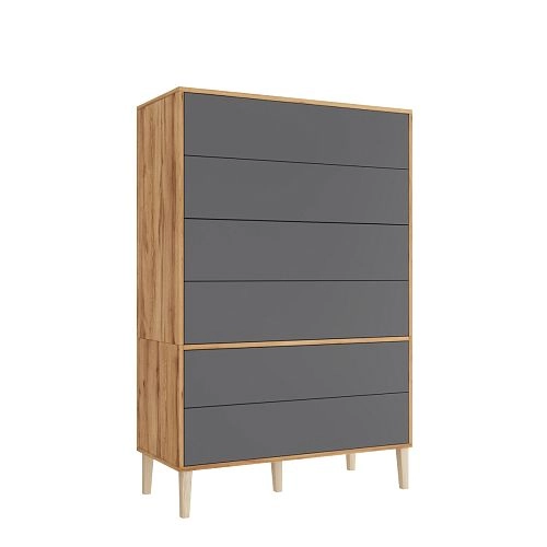 Комод Скарлет-10 Графит - фото 2