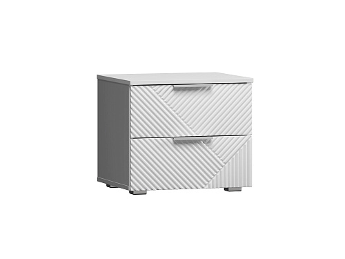 Тумба прикроватная Салерно NEW 2 Белый - фото 2