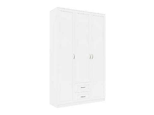 Шкаф распашной Стелла-6 Белый - фото 4