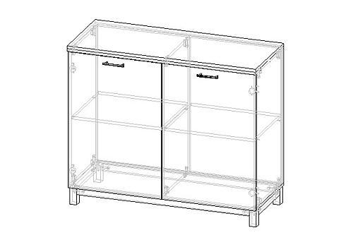 Комод Техас-5 МДФ - фото 3