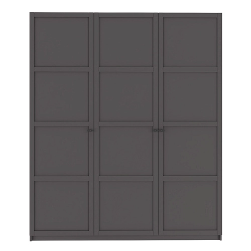 Шкаф распашной Скаген-3 Графит - фото 3