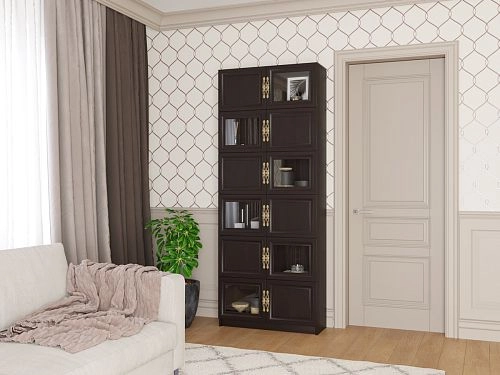 Шкаф книжный Карлос-042 Венге - фото 1