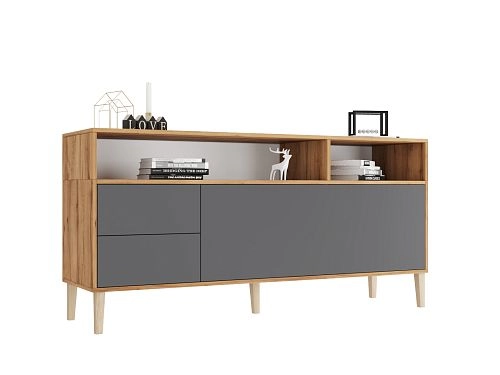 ТВ тумба Скарлет Графит - фото 3