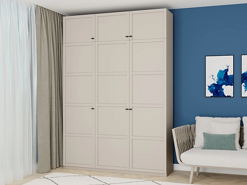 Шкаф распашной Скаген-3 с антресолью Сантьяго - фото 1