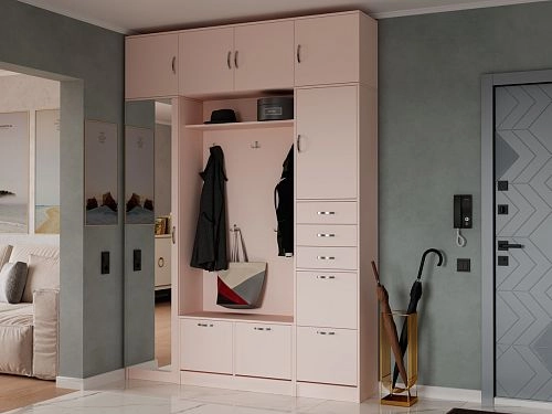 Прихожая Ольга-8 с антресолями Кашемир - фото 1