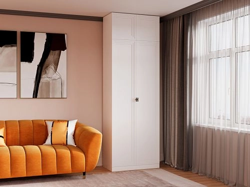 Шкаф распашной Конкорд-1 с антресолью - фото 1