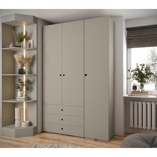 Шкаф распашной Люксор-3.3 Кашемир - фото 2