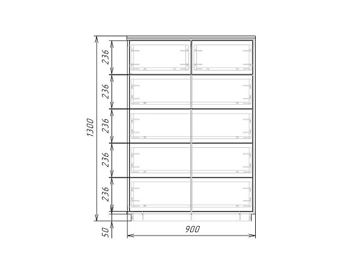 Комод Бостон-6 - фото 6