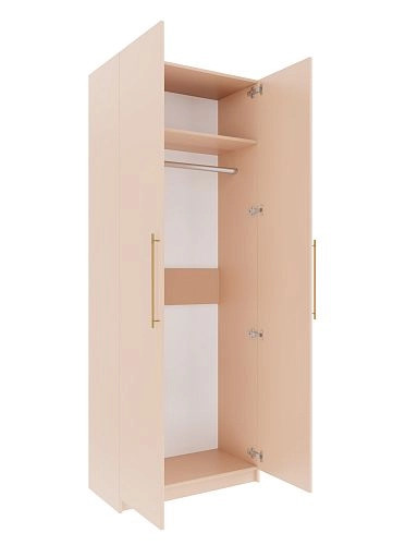 Шкаф распашной Калифорния-2 Сатин - фото 3