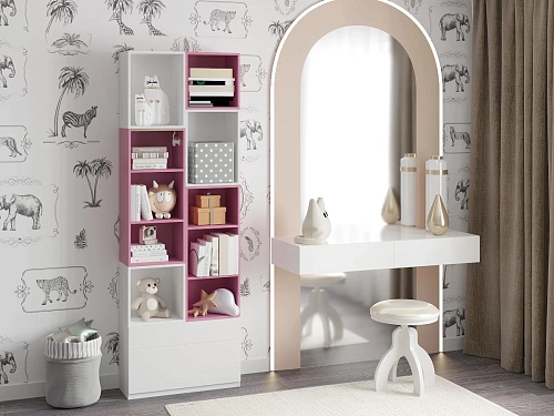 Стеллаж Олли-6 Лаванда - фото 1