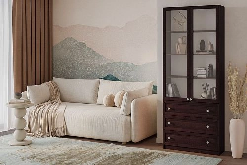 Стеллаж Билли-39 Хит Венге Цаво - фото 1