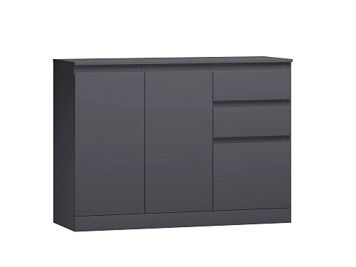 Комод Стефани Мальм-22 Графит - фото 2