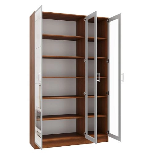 Книжный шкаф Альма-13 Орех Экко - фото 4