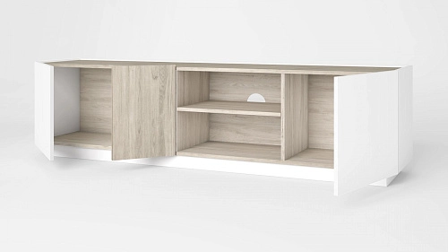 ТВ тумба Бифи Белый - фото 2