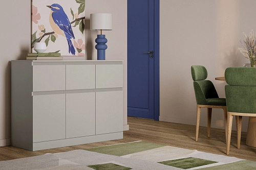 Комод Стефани Мальм-24 Кашемир - фото 1