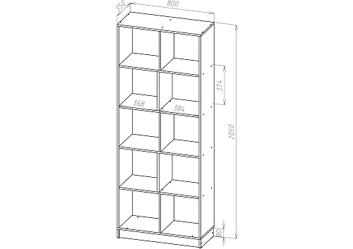 Стеллаж Сокол-26 - фото 2