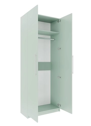 Шкаф распашной Калифорния-2 Пастельный Зеленый - фото 2