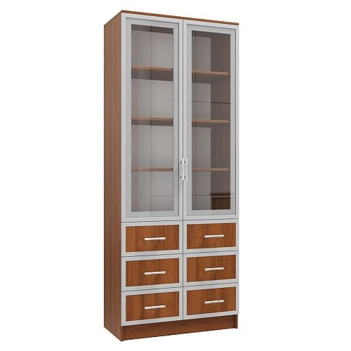 Книжный шкаф Альма-11 Орех Экко - фото 3