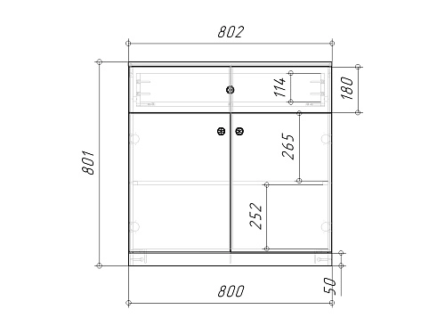 Комод Банни-1 Светло-Серый - фото 4