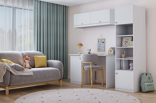 Стенка детская Стрекоза-1 Белый - фото 1