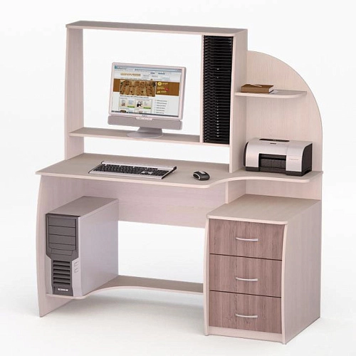 Компьютерный стол Роберт-19 - фото 1