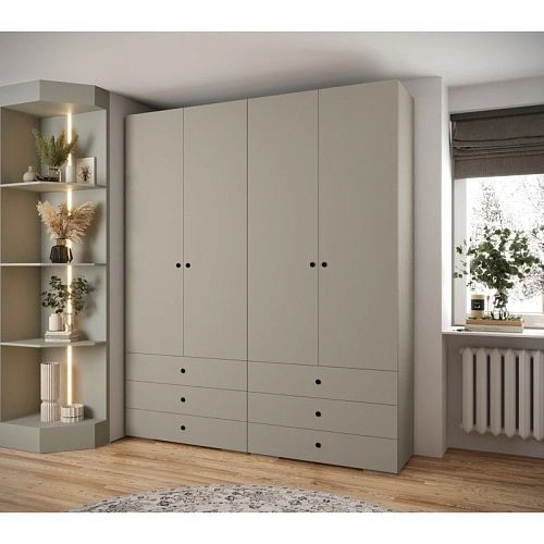 Шкаф распашной Люксор-4.6 Кашемир - фото 2