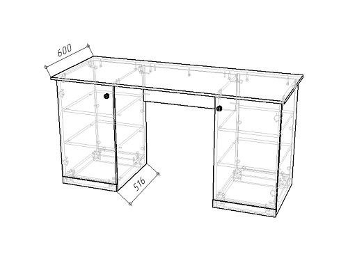 Стенка детская Стрекоза-10 Космея - фото 7