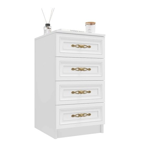 Тумба прикроватная Карлос-015 Белый - фото 2