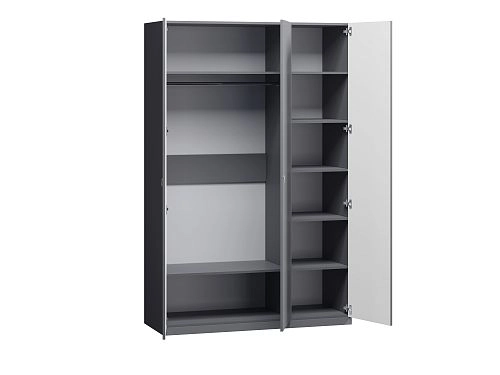 Шкаф распашной Стрекоза-3 Графит - фото 5