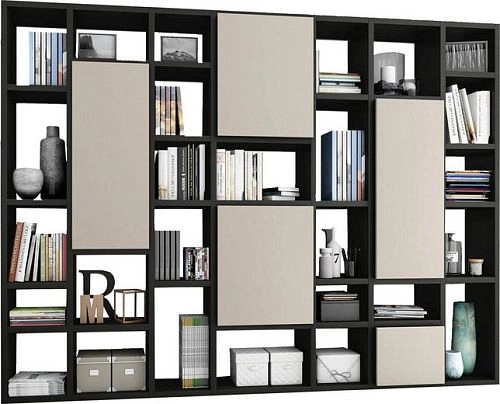 Стеллаж Куб-5 Кашемир Венге МДФ - фото 1