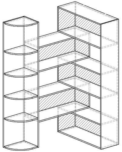 Стеллаж Норд-10.04 - фото 2