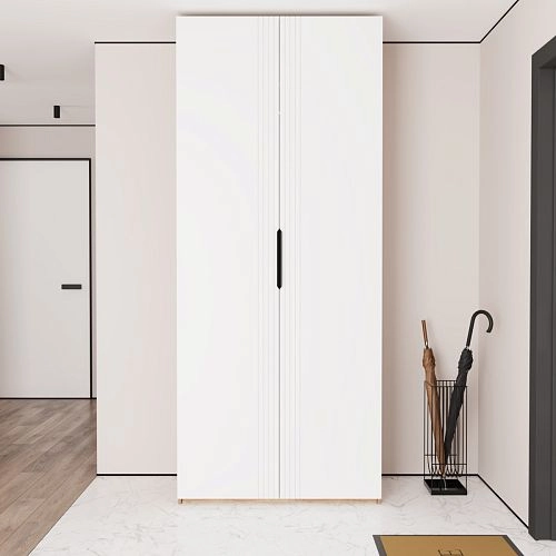 Шкаф распашной Астрис-2 Белый - фото 1