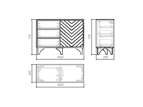 Комод Ролекс-2 - фото 6