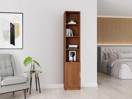 Шкаф книжный Карлос-013 Орех Экко - фото 1