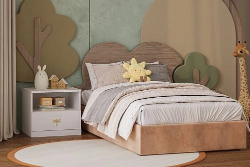 Тумба прикроватная Стрекоза Mini-2 Белый - фото 1