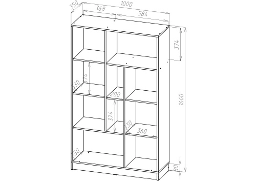 Стеллаж Сокол-9 - фото 2