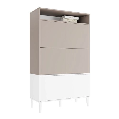 Стеллаж Скарлет-9 Белый - фото 3