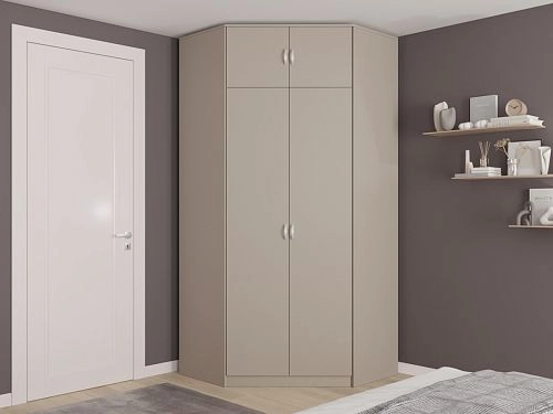 Шкаф угловой Алиса-14 Кашемир - фото 1