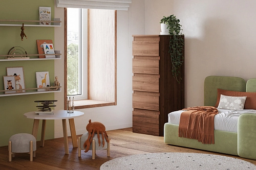 Комод Стефани Мальм-28 Орех Экко - фото 1