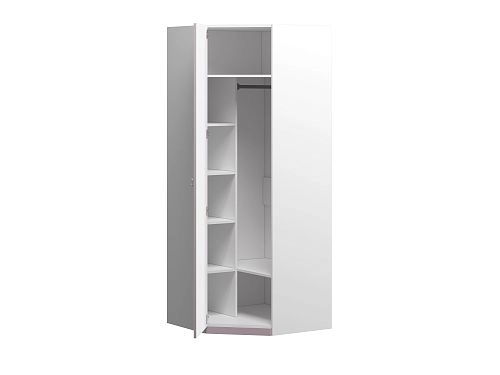 Шкаф угловой Банни Розовый Лайт - фото 5