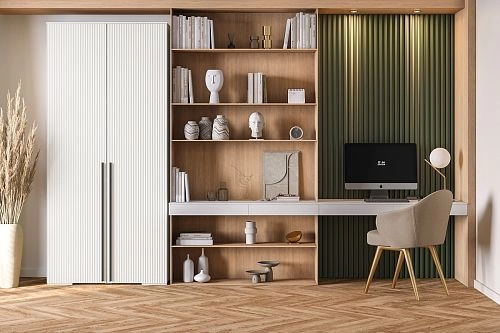 Шкаф распашной Лоренсе-2 Белый - фото 1