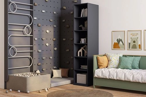 Стеллаж Стрекоза Графит - фото 1