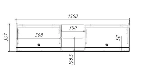 Стенка детская Стрекоза Mini-12 Белый - фото 6