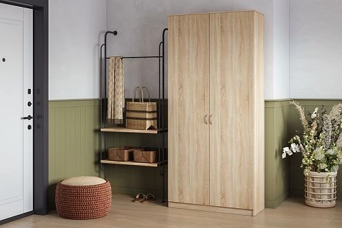 Шкаф распашной Лайт-2 Дуб Сонома - фото 1