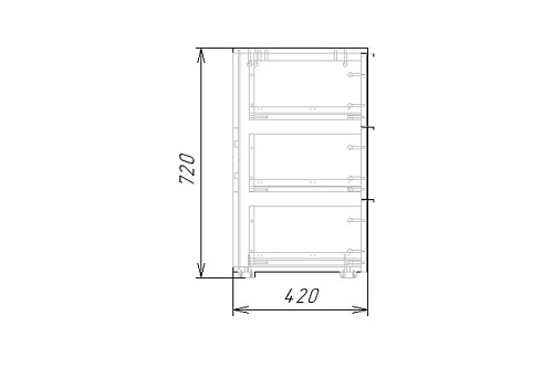 Комод Салерно NEW 6 Белый - фото 5