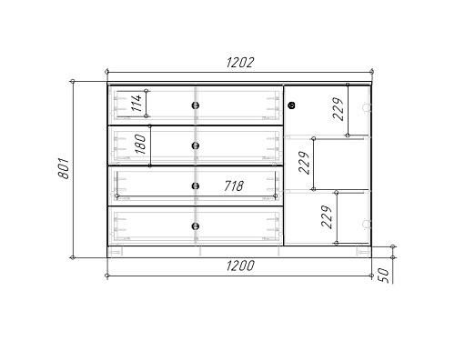Стенка детская Банни-7 Пастельно-Синий - фото 7