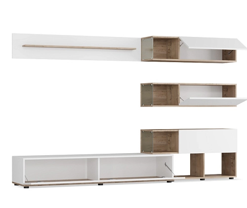 Стенка Сицилия Белая - фото 6