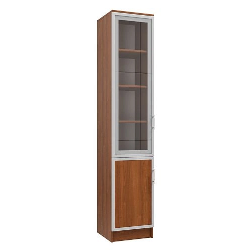 Книжный шкаф Альма-3 Орех Экко - фото 3