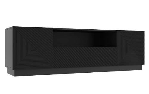 ТВ тумба Алиса 3 Черный - фото 2